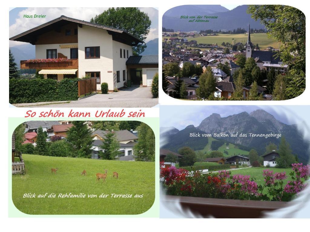 אבטנאו Apartment Dreier - Salzburger Land מראה חיצוני תמונה